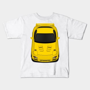 RX7 Yellow Kids T-Shirt